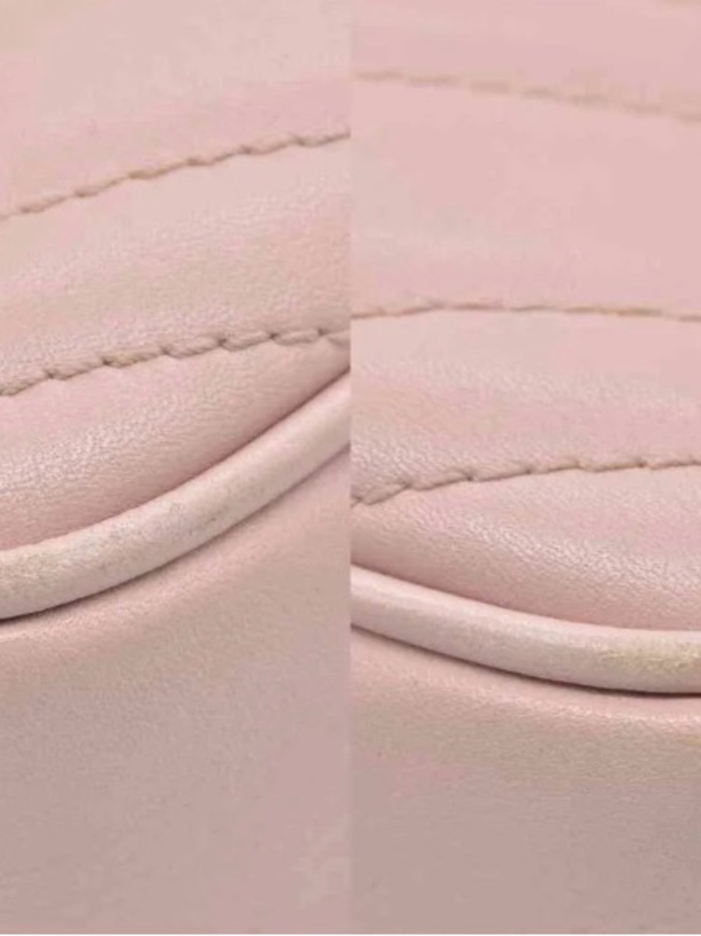 Gucci Blush Chevron Matelassé Crossbody with Gold GG - Picture 4 of 8